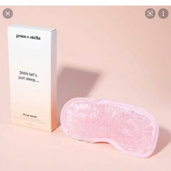 NWT 🛍 Grace and Stella Shh Let's Just Sleep Sleep Mask - Picture 1 of 9